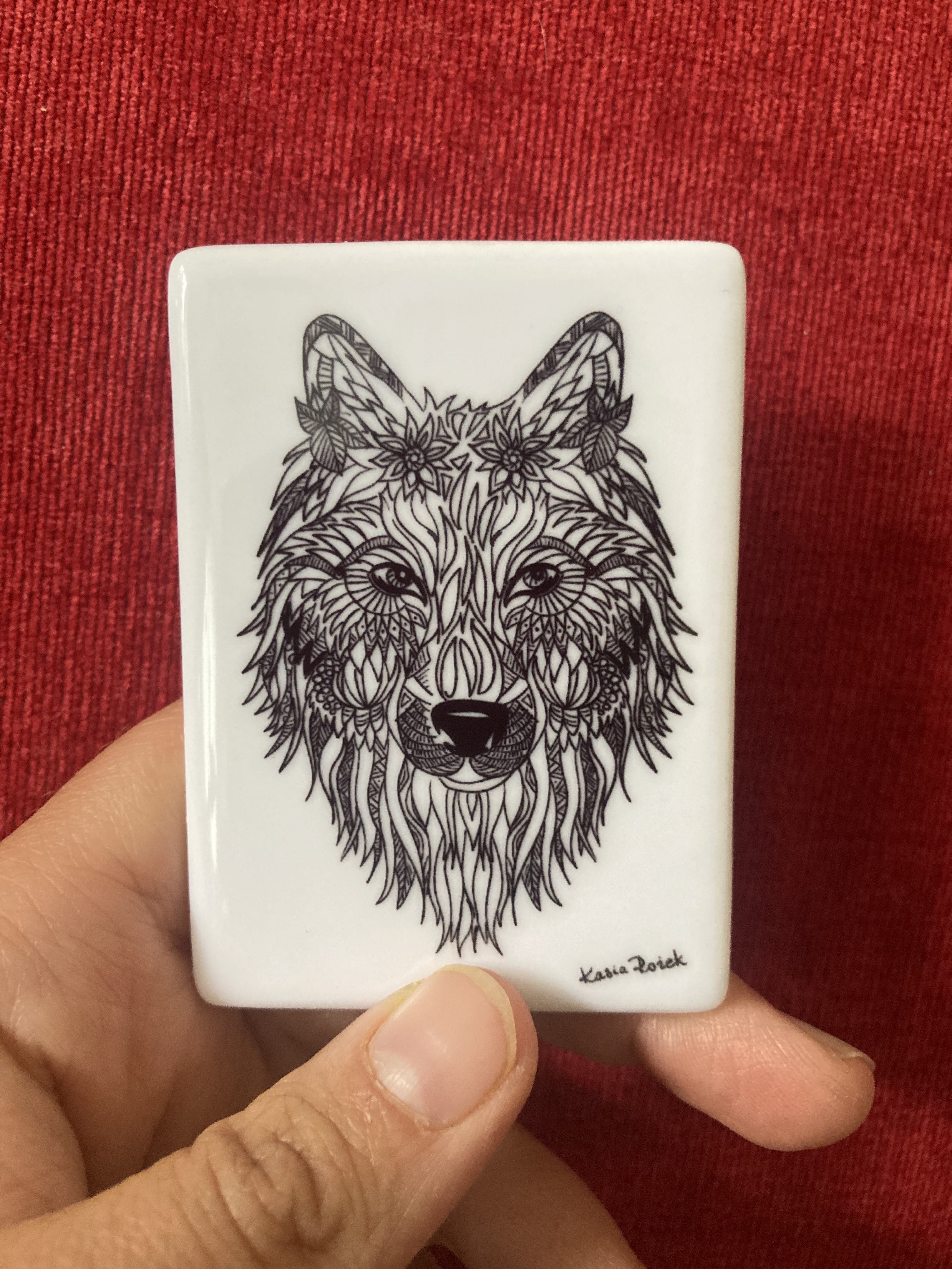 Magnes ceramiczny Wilczyca – Galeria Kotlina