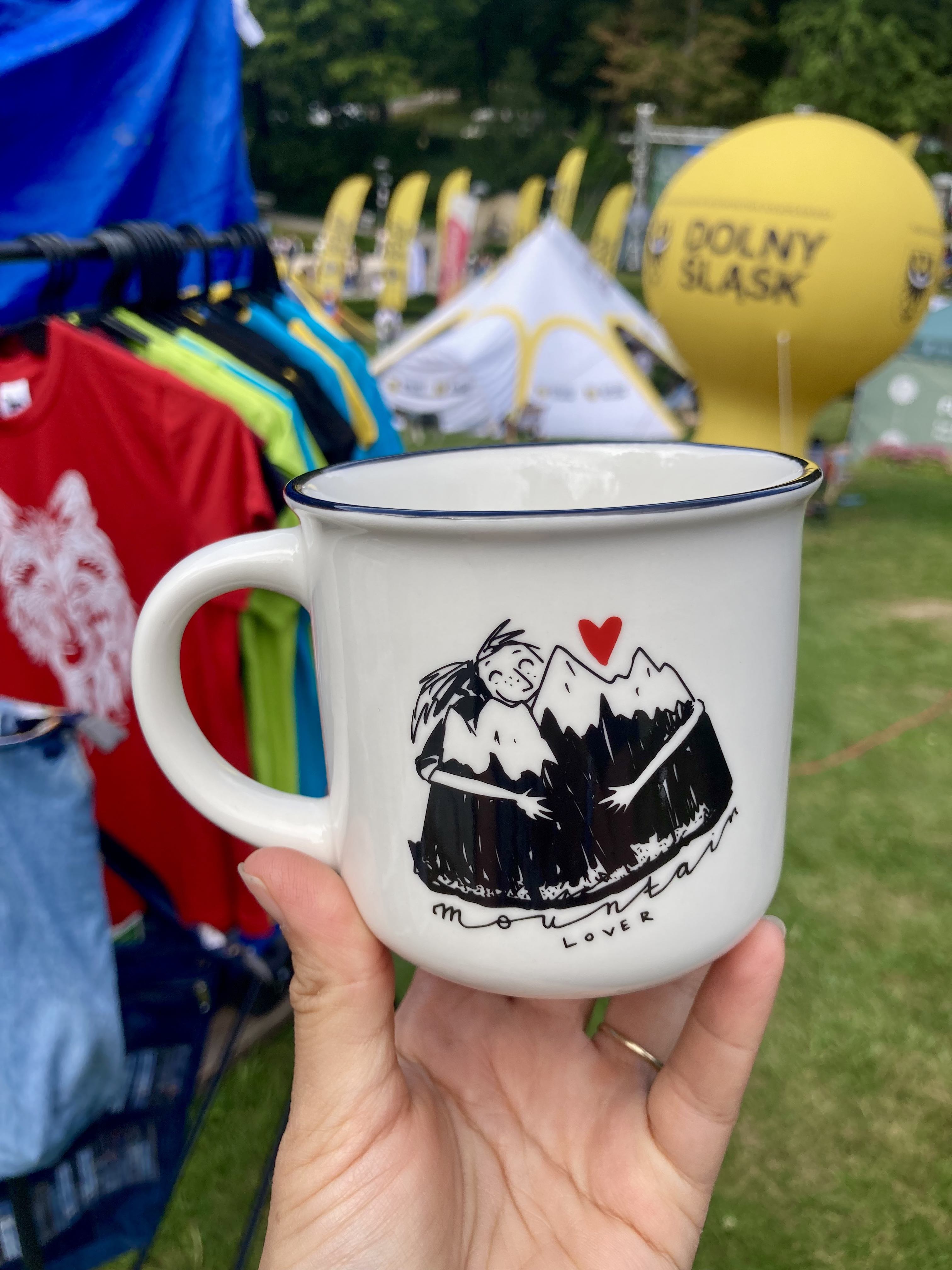 Kubek ceramiczny Mountain Lover – Galeria Kotlina