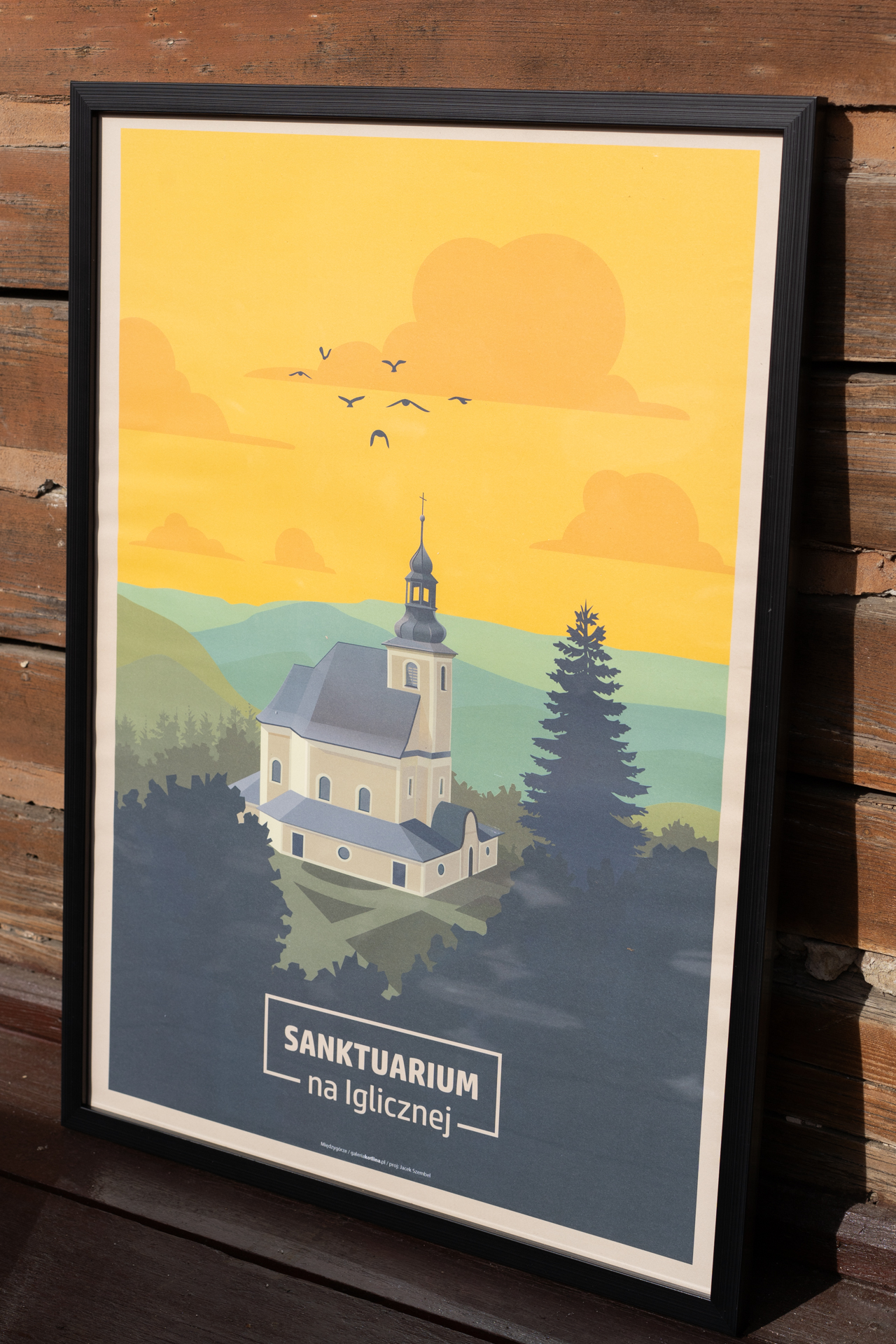 Plakat Sanktuarium na Iglicznej – Galeria Kotlina