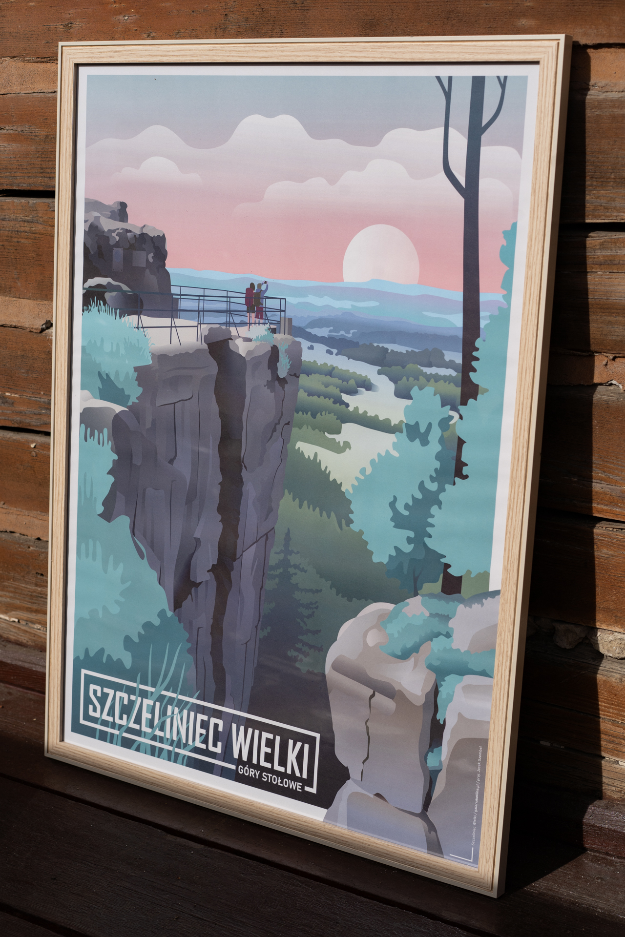 Plakat Szczeliniec – Galeria Kotlina