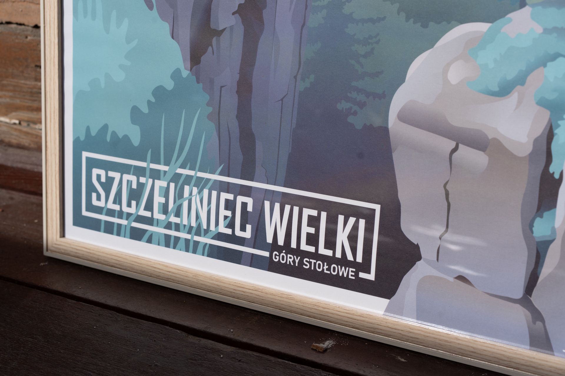 Plakat Szczeliniec – Galeria Kotlina